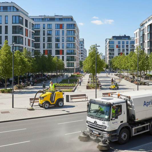 Zamiatarki i odkurzacze miejskie – jakie urządzenia wspierają utrzymanie czystości w przestrzeni publicznej?