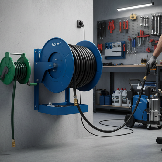 Zwijaki i bębny na wąż – komfort i bezpieczeństwo pracy z myjką ciśnieniową